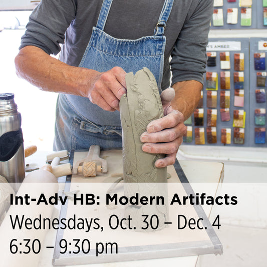 Intermediate-to-Advanced Handbuilding: Modern Artifacts, 24FAH4