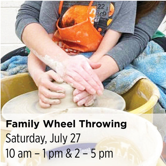 Family Wheel Throwing Workshops