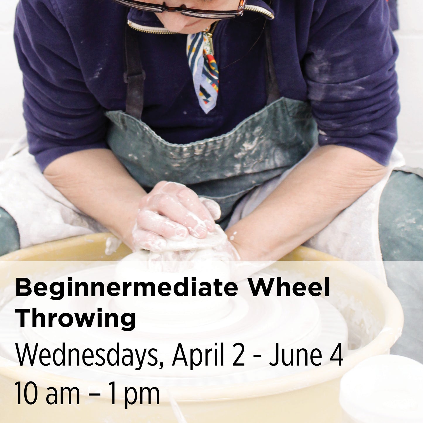 Beginnermediate Wheel Throwing, 25SpBW8